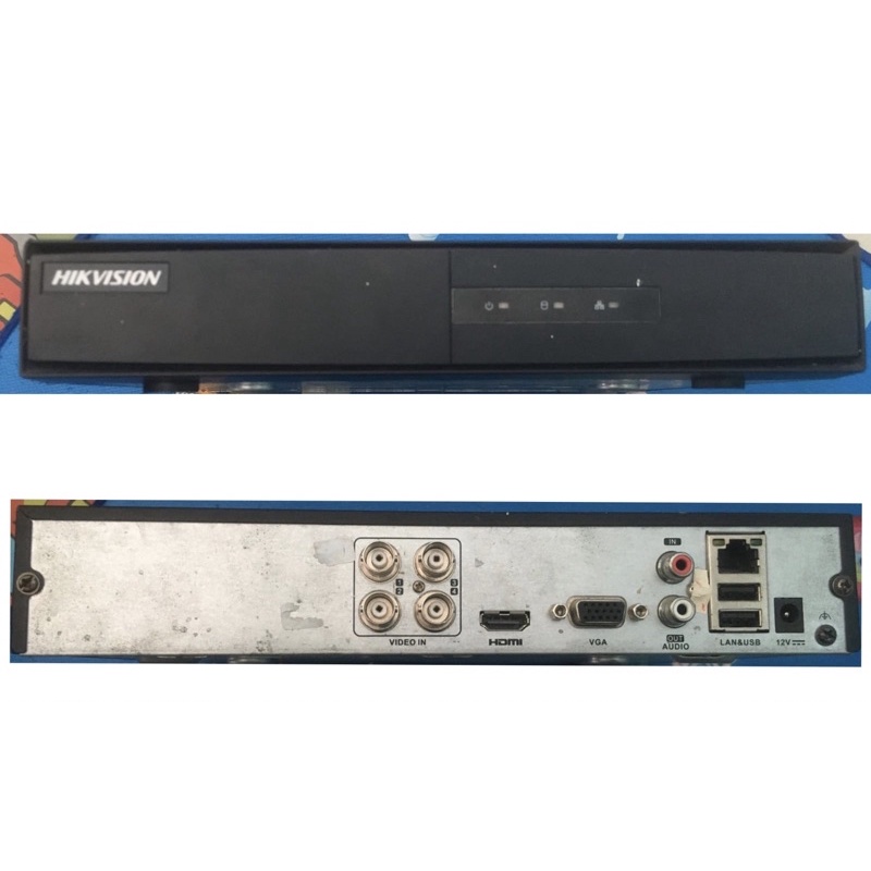 Dvr Hikvision 4Channek DS-7204HGHI-E1