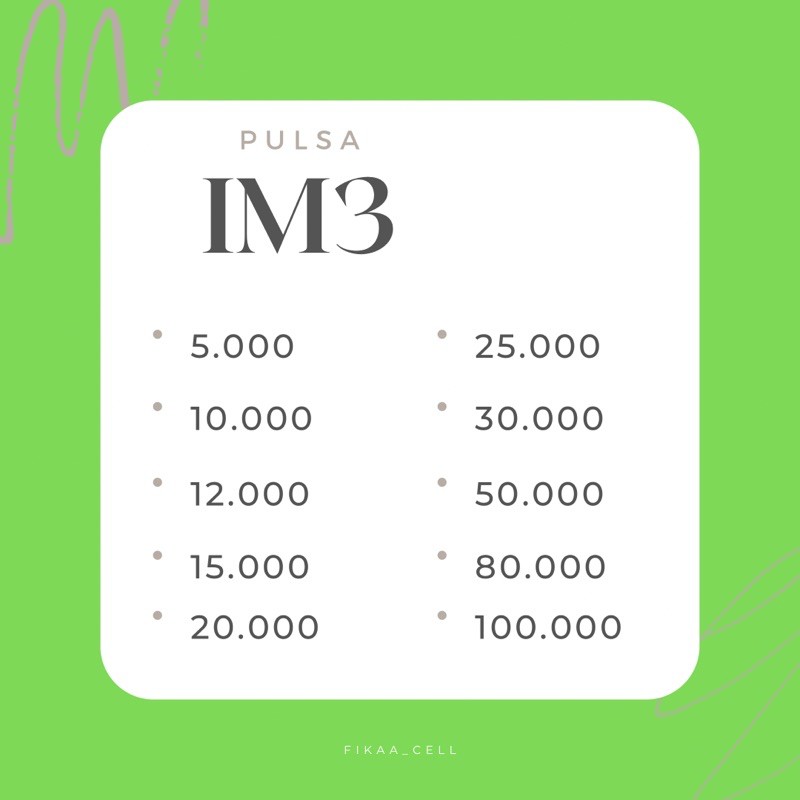 PULSA IM3