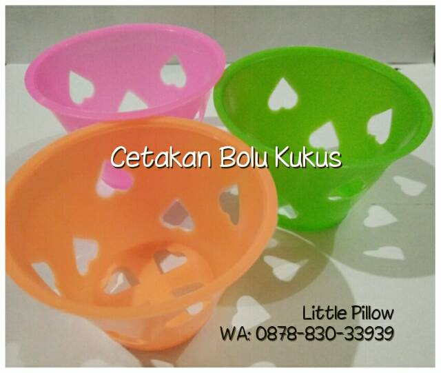 (BOLU KUKUS) Cetakan Bolu Kukus Plastik / Cetakan Kue Bolu / Cetakan Kukus Lubang