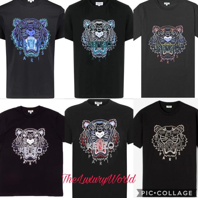Kenzo Tiger Paris T Shirt Original 100%