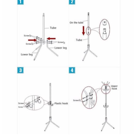 GANTUNGAN BAJU STAND HANGER