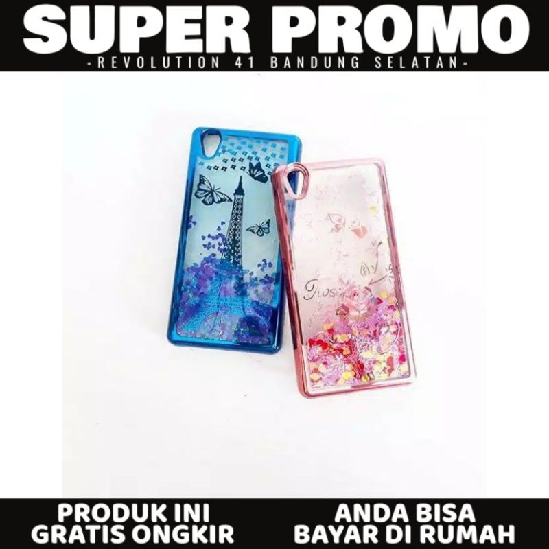 Silikon Hp Vivo Y51 Y51l Karakter / Soft Case Water Glitter