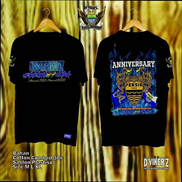 Kaos bola Persib anniversary 90th TERBARU M L XL XXL