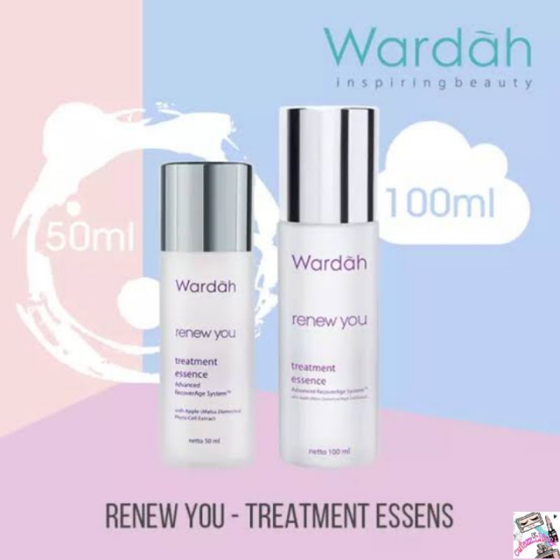 ☃Cutezz_Ching1☃Wardah Renew You Toner Essence 50ml