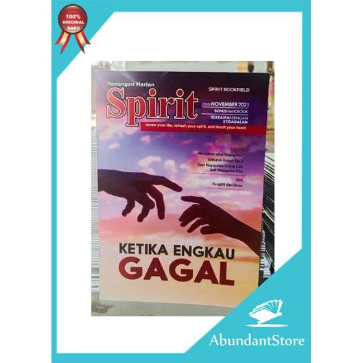 Renungan Harian Spirit Edisi November 2021