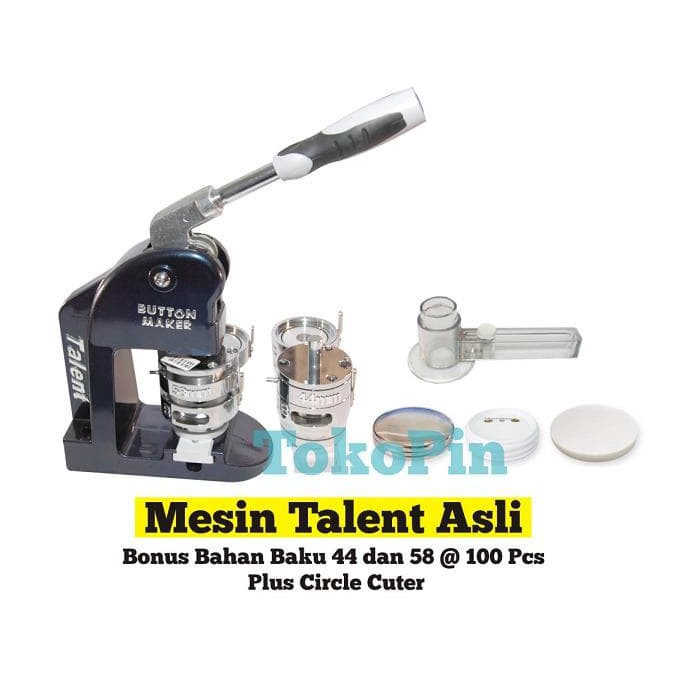 Mesin Pin Talent Asli