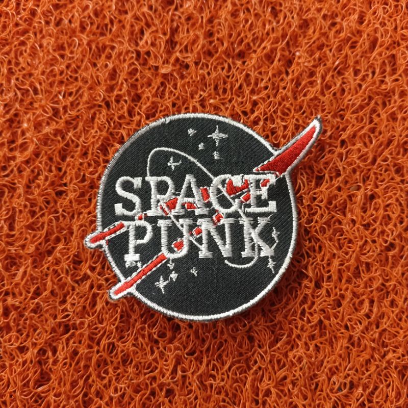 Patch bordir SPACE PUNK terlaris best quality