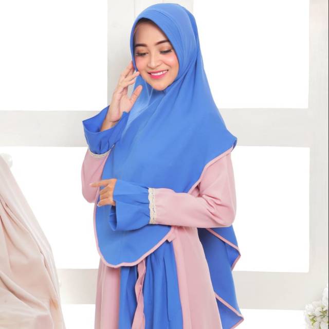 Gamis Malika two tone