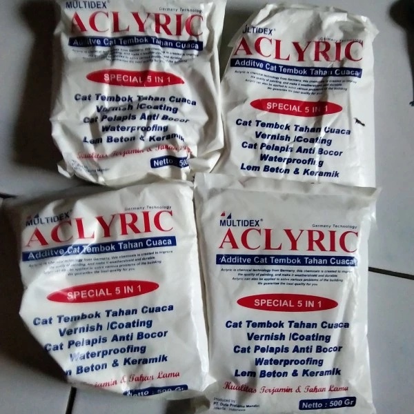 Multidex Aclyric 500gr Cat Tembok Tahan Cuaca Anti Bocor Waterprofing