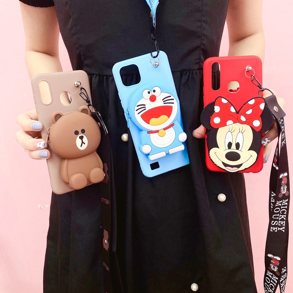 Case Diisneii Dompet Plus Tali VIVO Y71