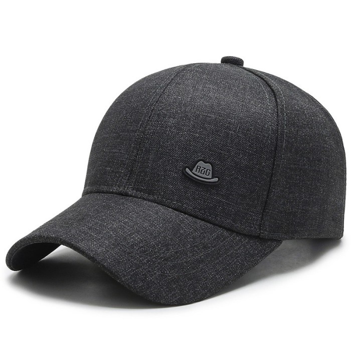 topi  Baseball cap : RZG - Topi baseball topi pria topi wanita - LIGHT GRAY(Z3J6) Topi Cowok Dewasa 