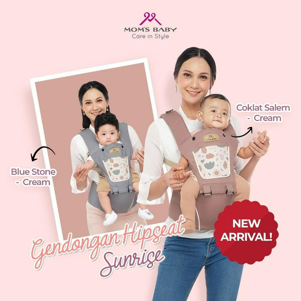 Gendongan Hipseat 7 in 1 Sunrise Series -Moms Baby- MBG2038