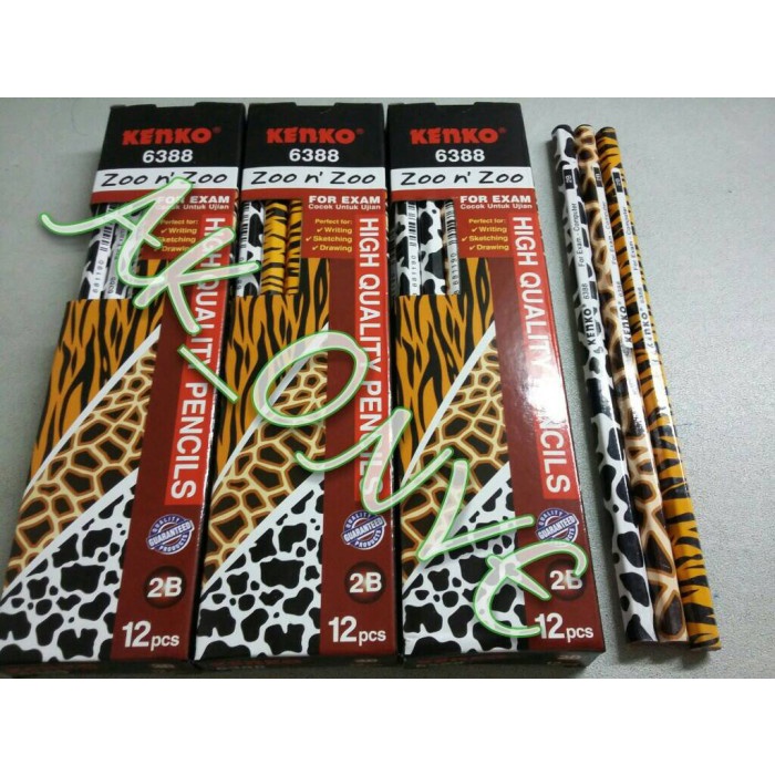 

Update Pensil 2B Kenko Motif Zoo N' Zoo 6388 Hemat