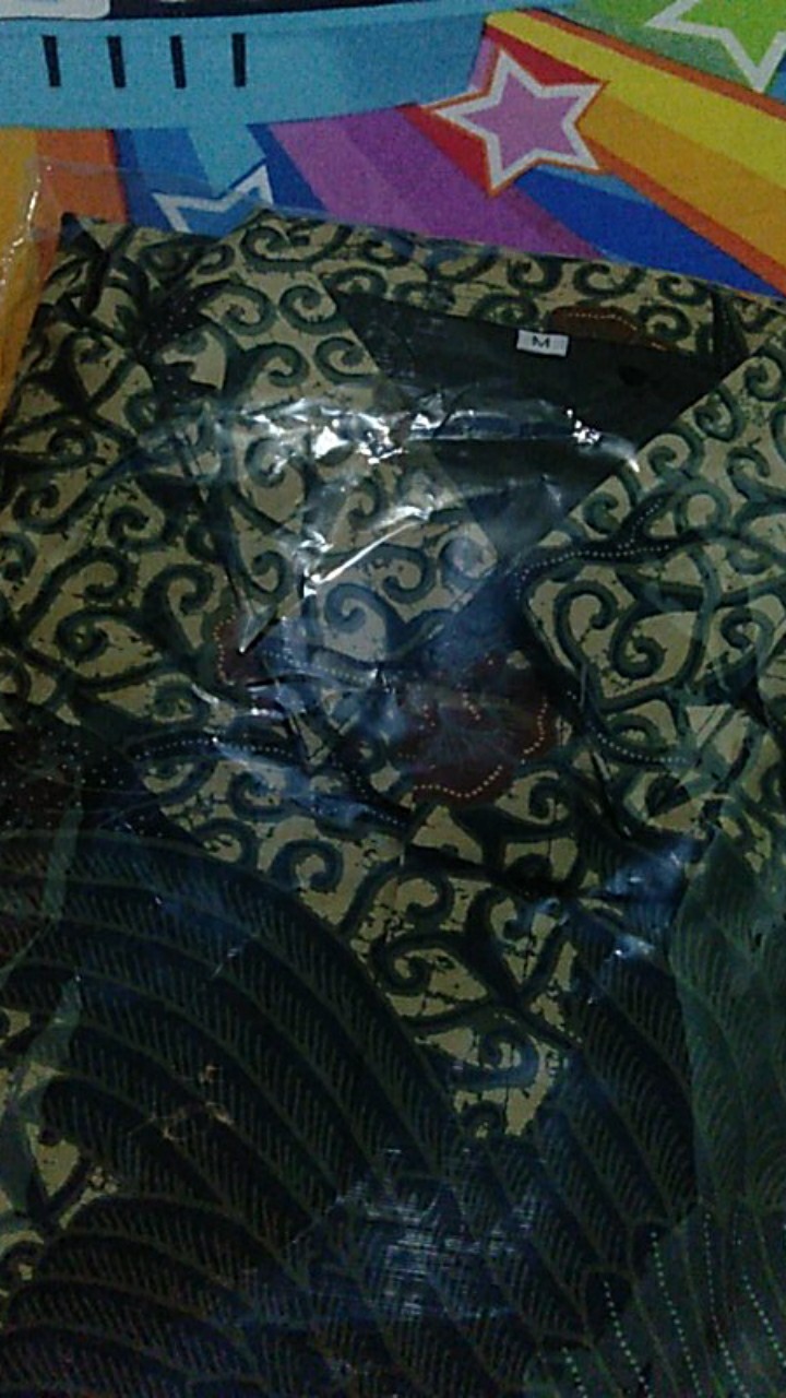 Cendrawasih Kemeja Batik Pria Full Furing Bahan Katun Halus Sragenan