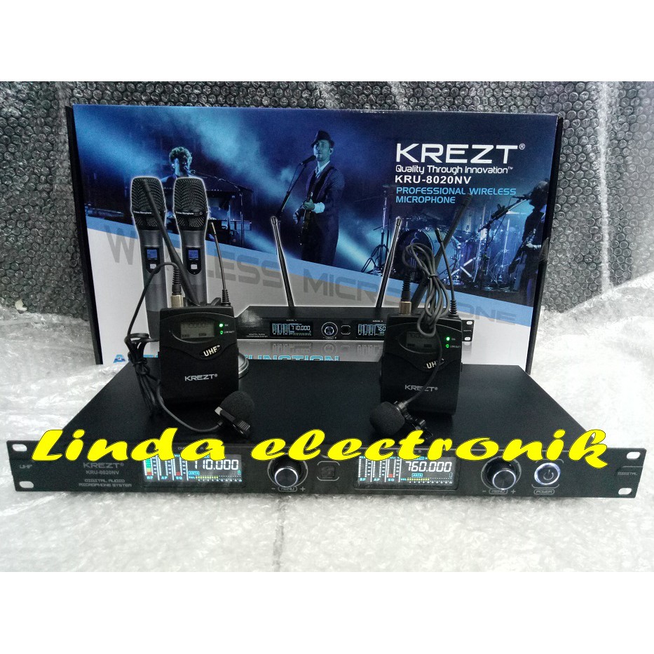 mic krezt kru8020 wireless krezt kru 8020 2bh clipon