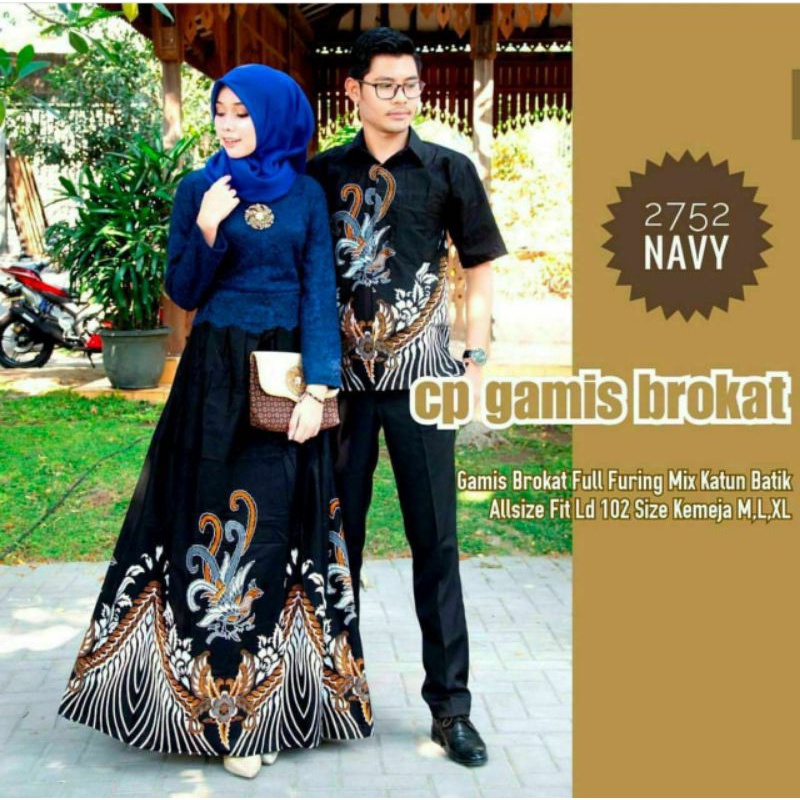 Batik Couple | Batik Couple Modern | Couple Batik | Gamis | Batik Couple Gamis