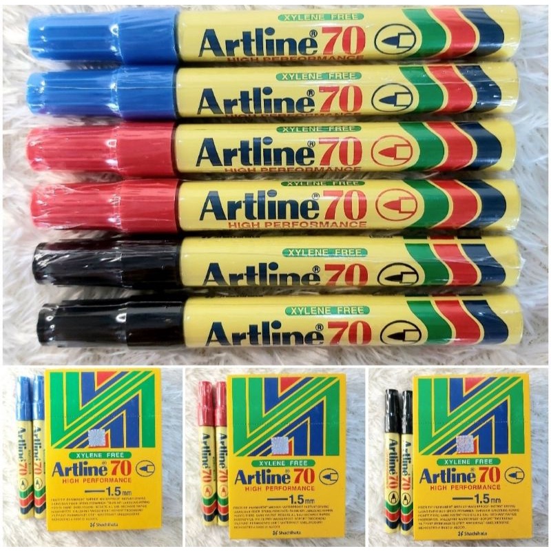 

Spidol Artline 70 Htm/Merah/Biru
