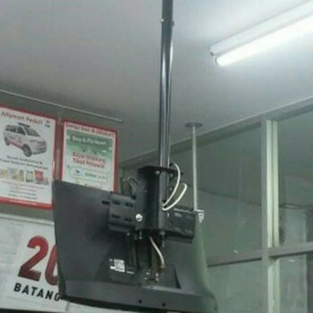 MURAH!!! Tiang Bracket gantung/ceilling tv led/lcd diplafond