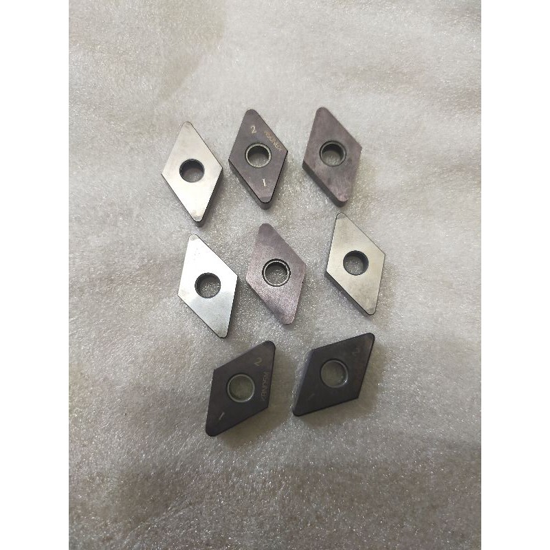 Insert bubut mata bubut buat matrial baja DNMG1504 CBN bukan carbide cermet