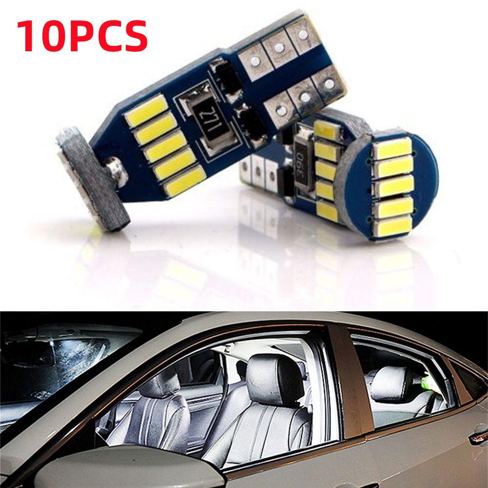 Populer 10Pcs Lampu Plat Nomor 10Pcs Super Terang401415Smd 12V COB Dome Map