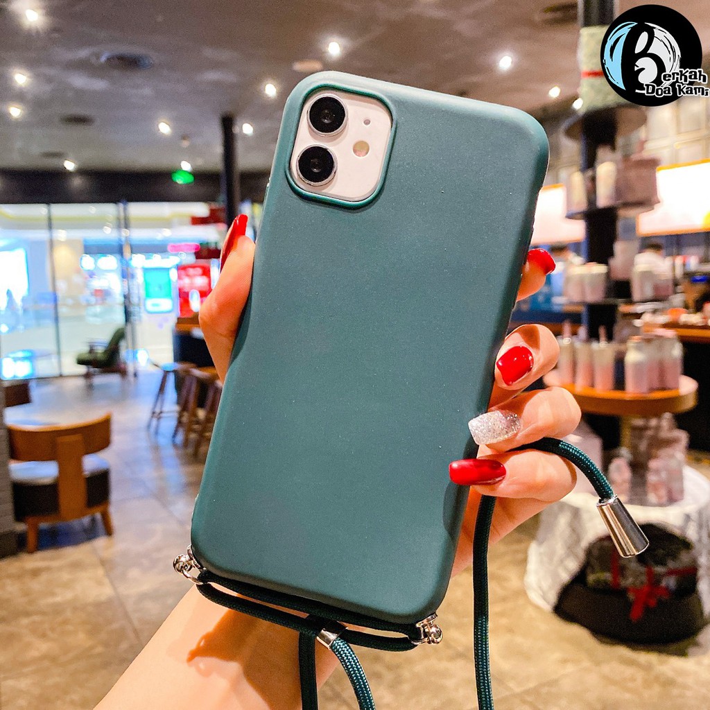 Softcase Slingcase Tali Lanyard Candy Oppo A3s A33w Neo 9 A37 9 A57 A39 A71 A83 F1S A59 BDK1450-ARMY