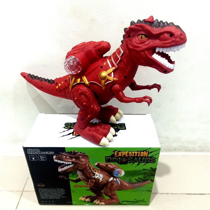 Expedition Dinosaurus | Mainan dinosaurus Baterai Suara Dan Lampu