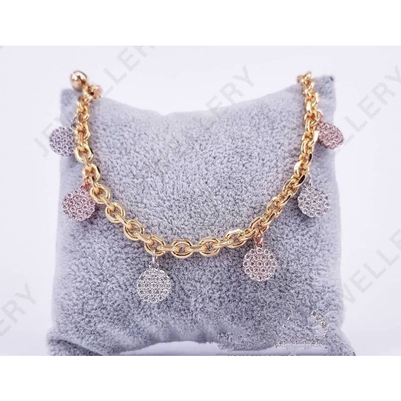 VIER JEWELLERY BRACELET GELANG WANITA BANDUL OPAK