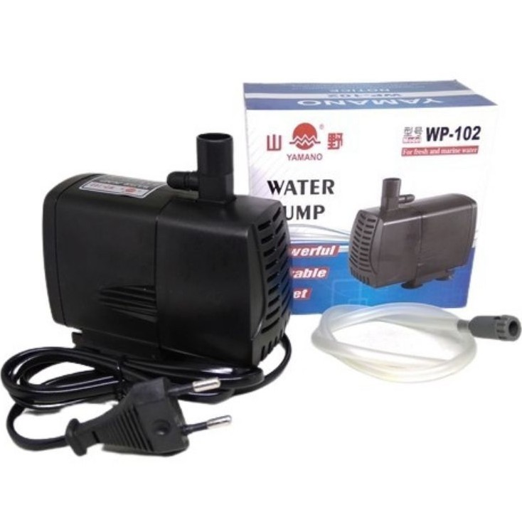 Yamano Water Pump WP-102 Pompa Air Celup Filter Aquarium Aquascape Hidroponik