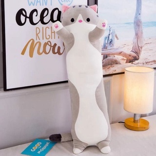 UKIR NAMA BONEKA GULING KUCING CANTIK 70 cm