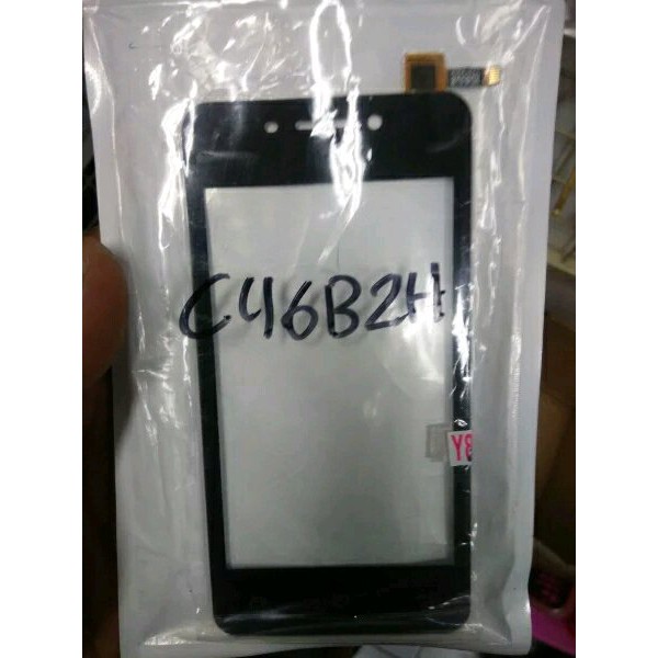 TOUCHSCREEN LAYAR SENTUH ANDROMAX EC C46B2H BLACK COLOUR Murah