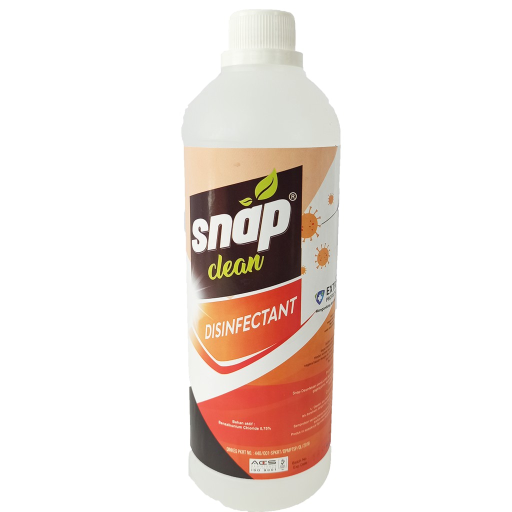 Disinfektan Snap Clean 1 Liter