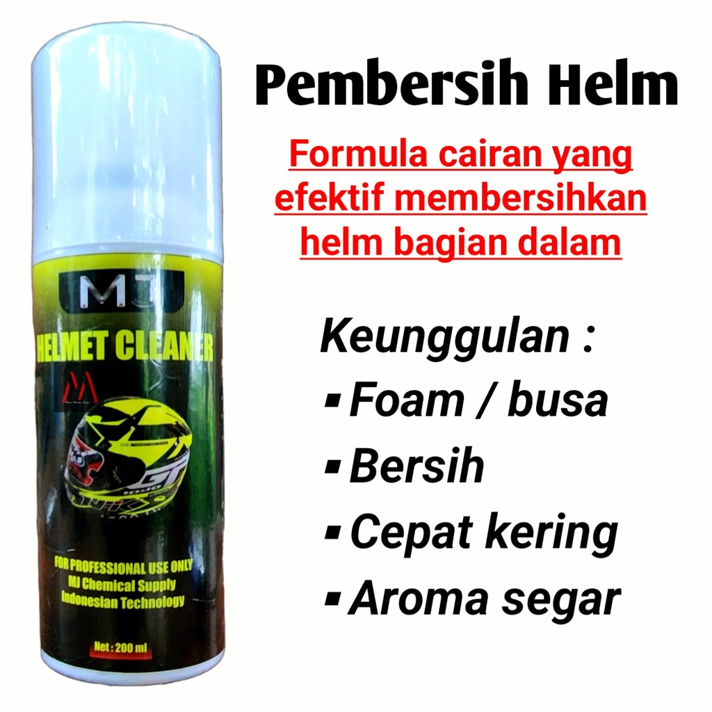 Helmet Cleaner Pembersih Helm / Cuci Helm