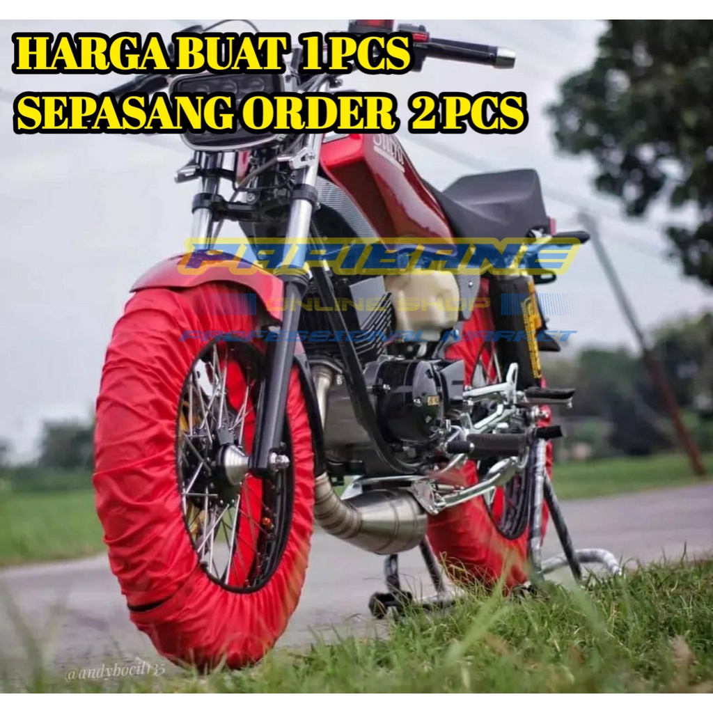 Cover ban motor Sarung ban motor. Bungkus ban motor. Selimut ban motor -