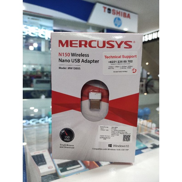 USB ADAPTER WIFI MERCUSYS MW150US NANO