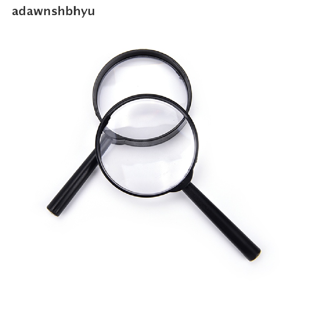 Adawnshbhyu 1Pcs Magnifier 60mm Handheld 5X Kaca Pembesar Handheld Low Vision Reading