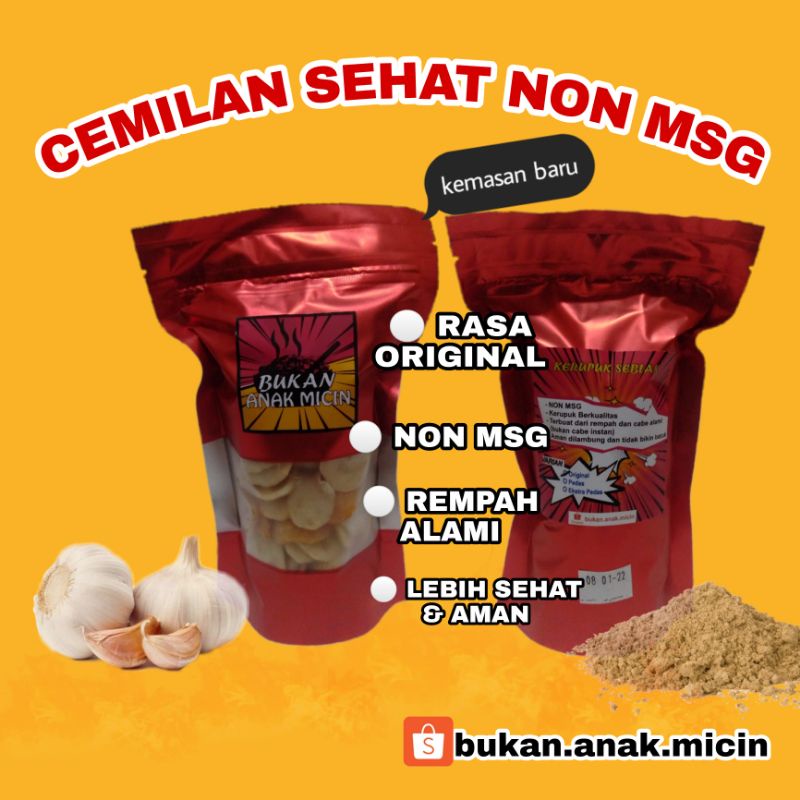 

[NON MSG] SEBLAK KERING RASA ORIGINAL/KERUPUK SEBLAK KERING/OLEH-OLEH BANDUNG