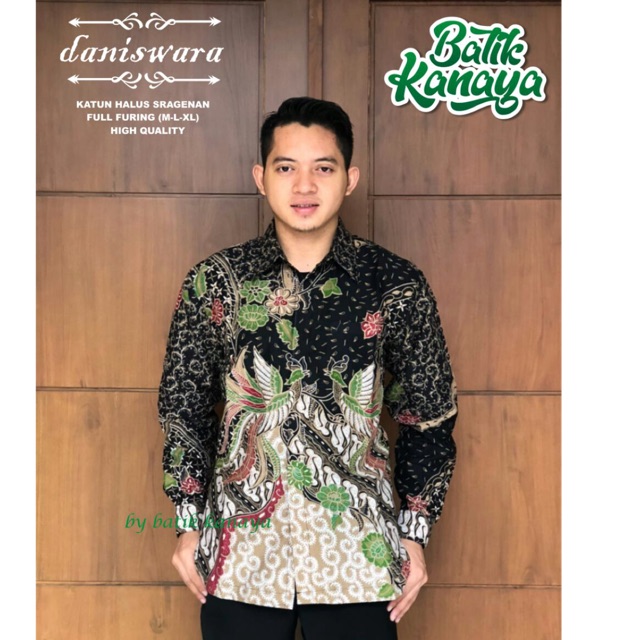 Batik Pria DANISWARA Katun Full Furing Termurah