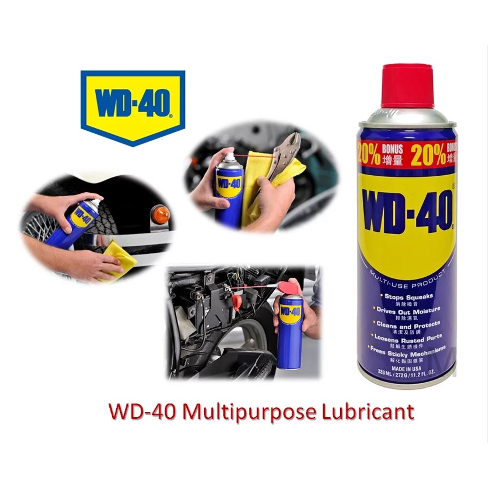 WD 40 Pelumas Multiguna 333ML / WD40 Pelumas Multiguna 333ML