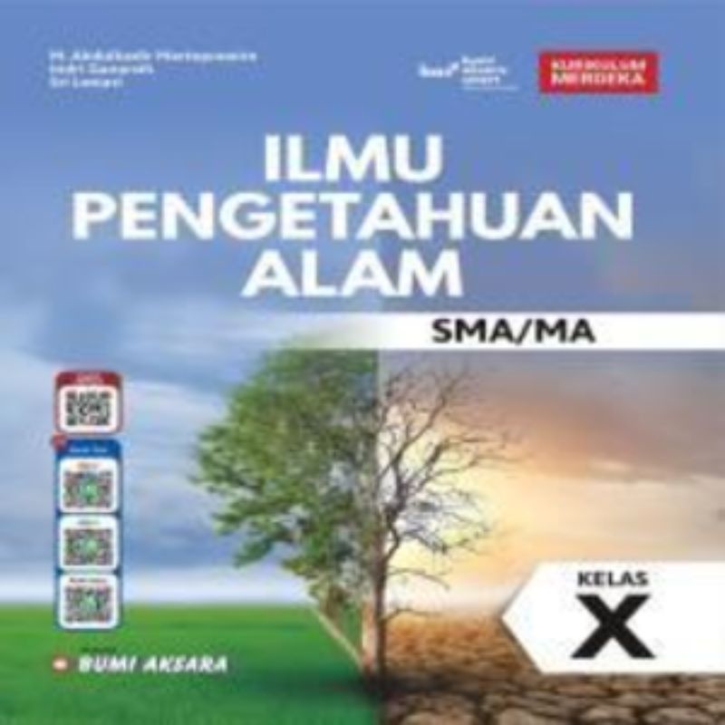 

ILMU PENGETAHUAN ALAM SMA/MA KURIKULUM MERDEKA KELAS X