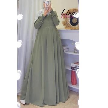 Miliki - GAMIS POLOS LINA DRESS BAHAN CERUTY BEBYDOLL BY FAJAR COLL ..