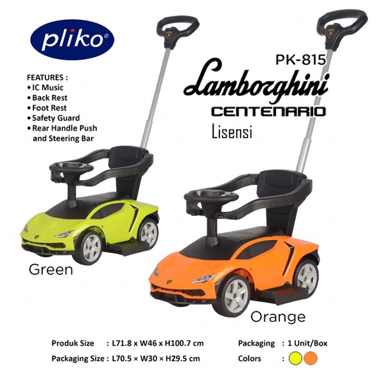 Ride on Pliko PK-815 “Lamborghini Centenario”