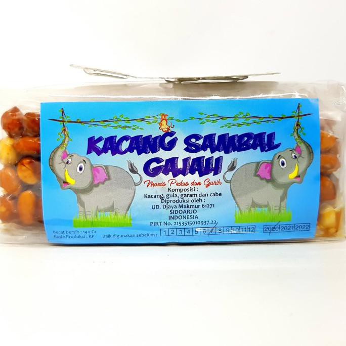 

Best Produk] Gajah Kacang Sambal 140Gr