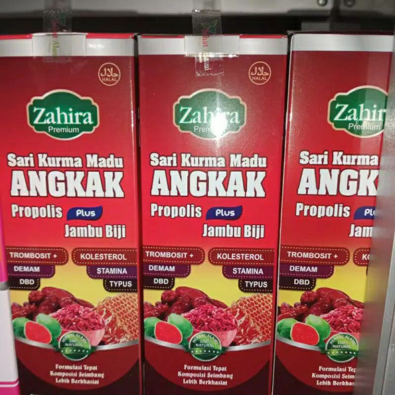 

Sari kurma madu plus angkak zahira untuk DBD dan menaikkan trombosit