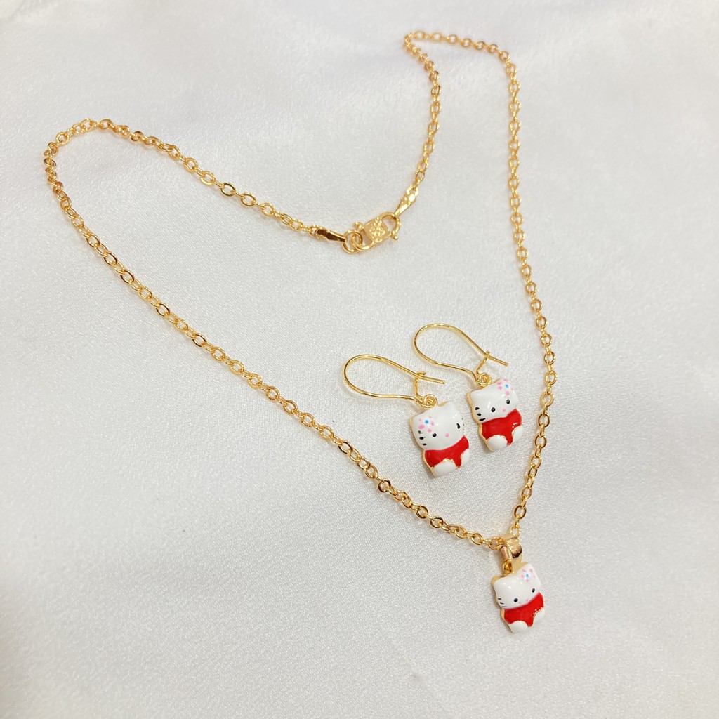 Set Kalung Anak Cat Lapis Emas Aksesoris Perhiasan Anak SPA-15