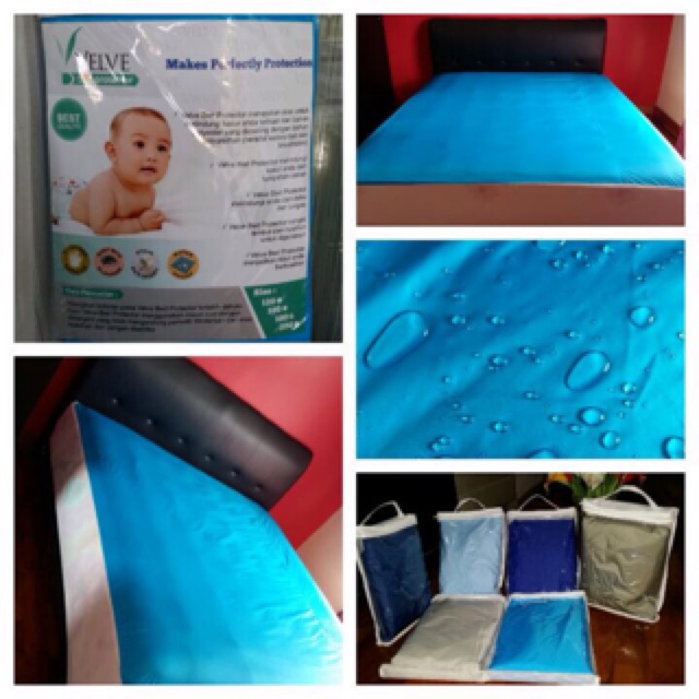 VELVE Bed Protector | Sprei Waterproof | Seprei anti air