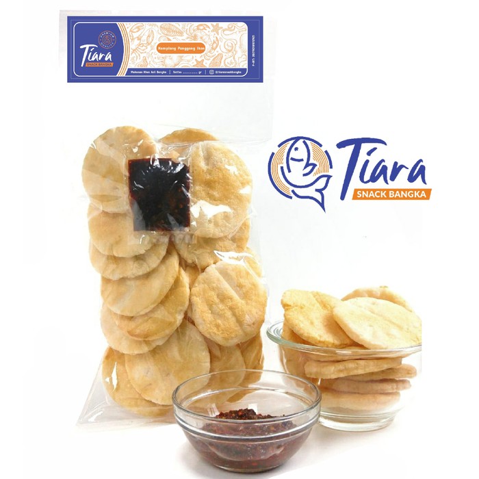 

Krupuk Kerupuk Kemplang PanggangBakar Asli Bangka Tiara Snack Bangka