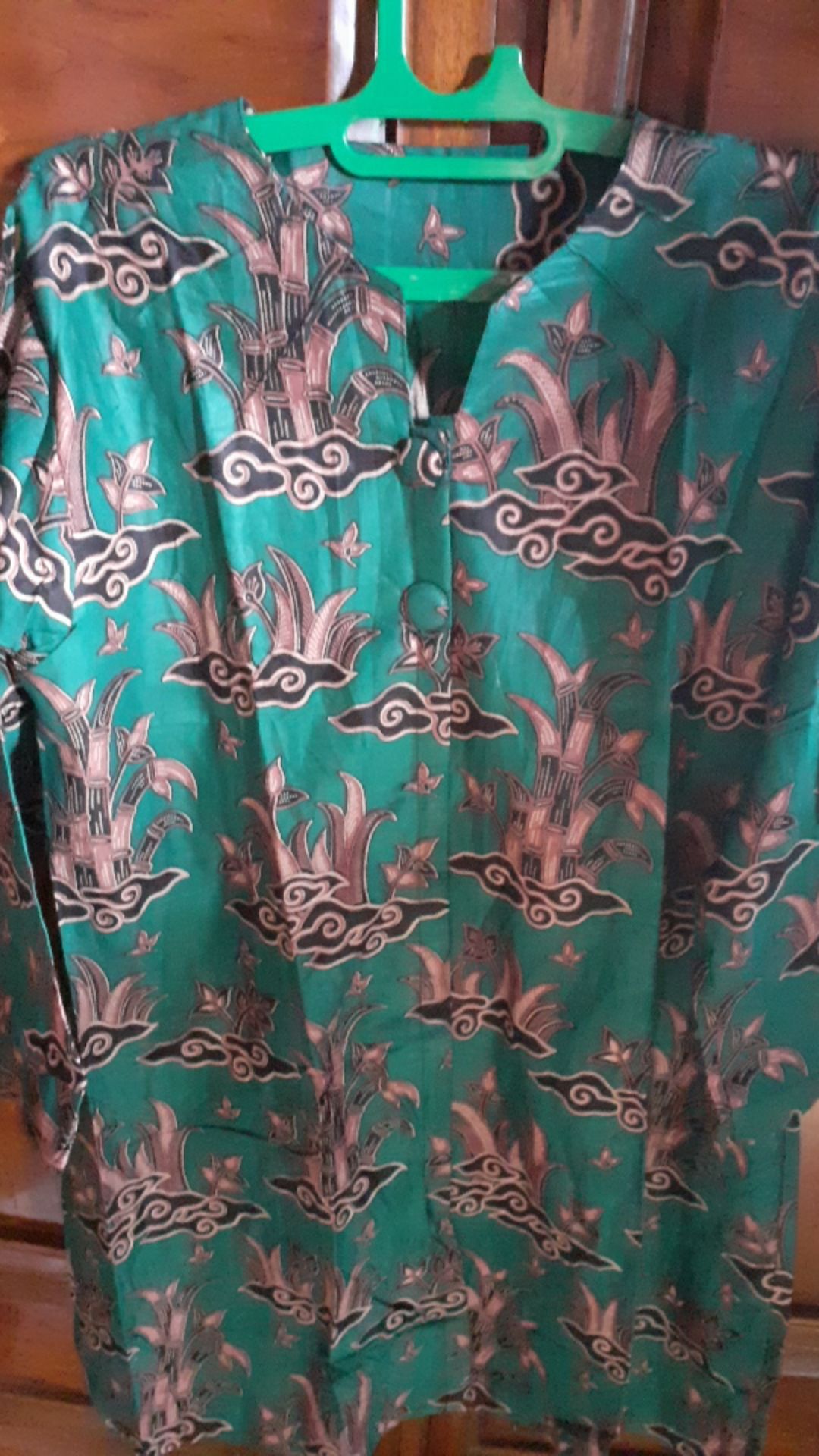 Batik Tunik Shibori Jumputan Terbaru Size S-3l / Hrb026 Yelbor Navbor / Biru Putih