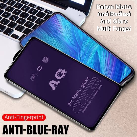 New !! Anti Radiasi Tempered Glass AG BLUE LIGHT+MATTE SAMSUNG A14 A04 A04E A04S A04Core A03 A03S A03Core A02 A02S A01 A01Core M14 M02 M02s M01 Core M13 M23 A23 A13 Temperd KACA Biru Bluelight/Tempred Blueray Anti Glare Doff Mate+Radiation 4G 5G S Core E