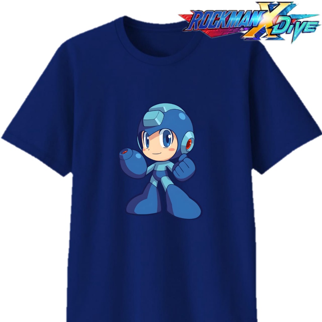 Kaos Rockman x dive untuk Bayi, Anak, Remaja, Dewasa, Big Size bahan Cotton combed 30s