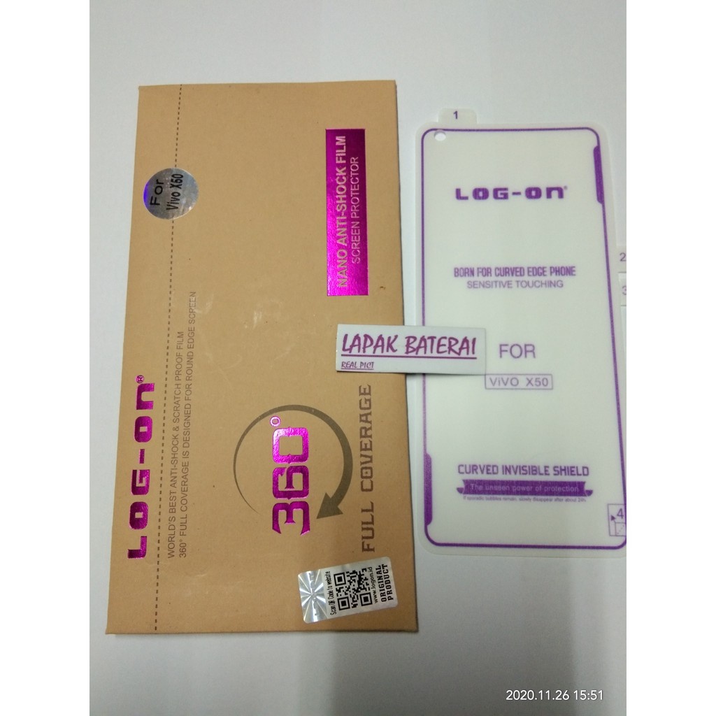 LOG - ON Anti Gores Hydrogel Vivo X50